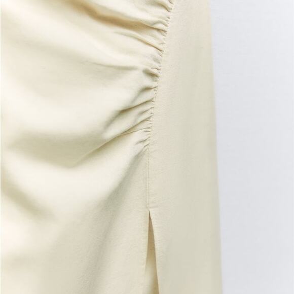 ZARA BLOGGER FAVORITE DRAPED HALTER DRESS - Picture 15 of 16